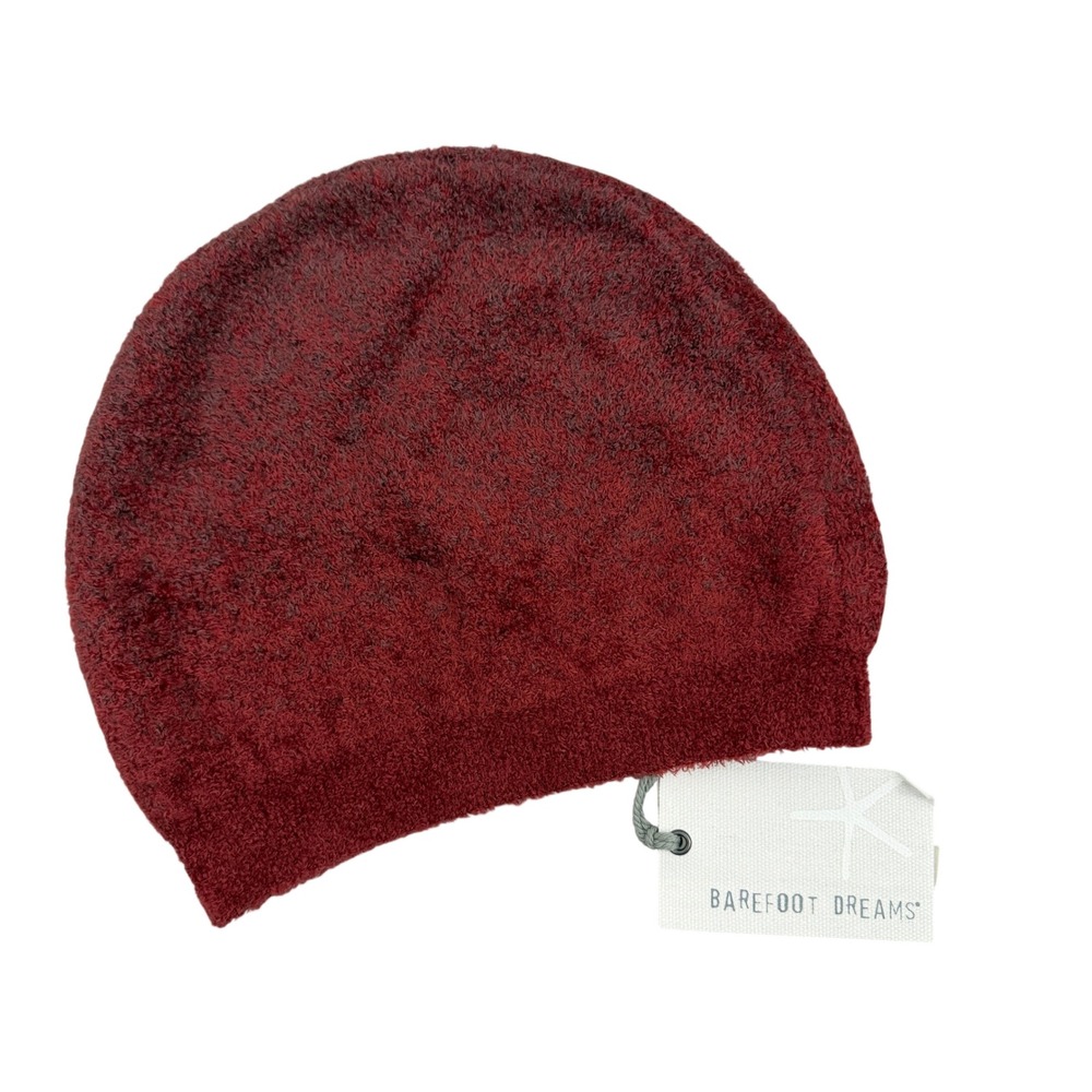 Barefoot Dreams Beanie Womens OS Crimson Rosewood CozyChic Lite BDWCL20853